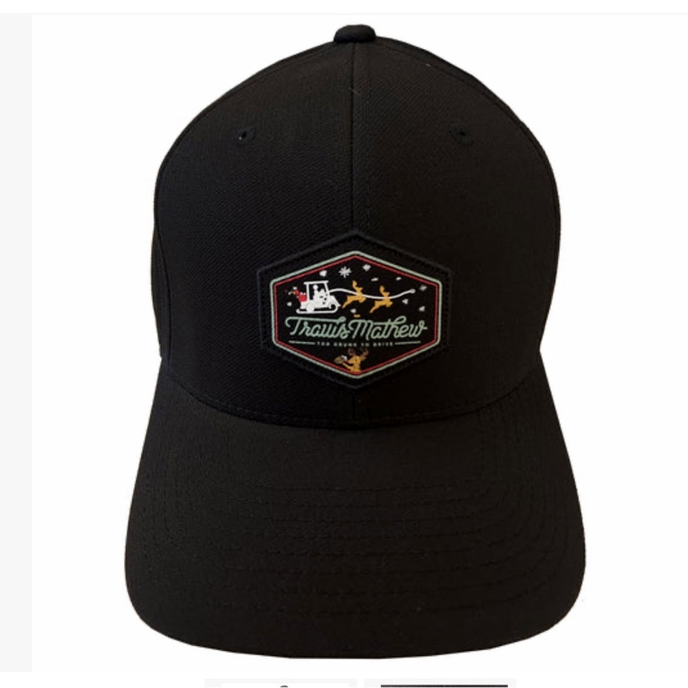 Travis Mathew Christmas Countdown Fitted Golf Hat
